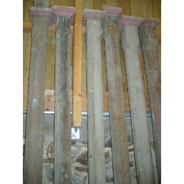 Poteaux bois de chêne (Réf. DM10)