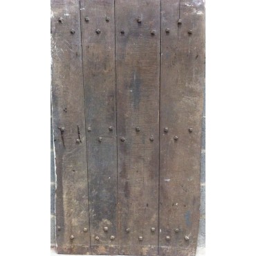 Ancienne porte en chêne du XVIIe (Réf. ME015)